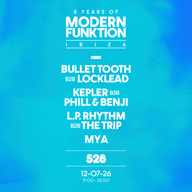 Modern Funktion July 528 Ibiza 2026